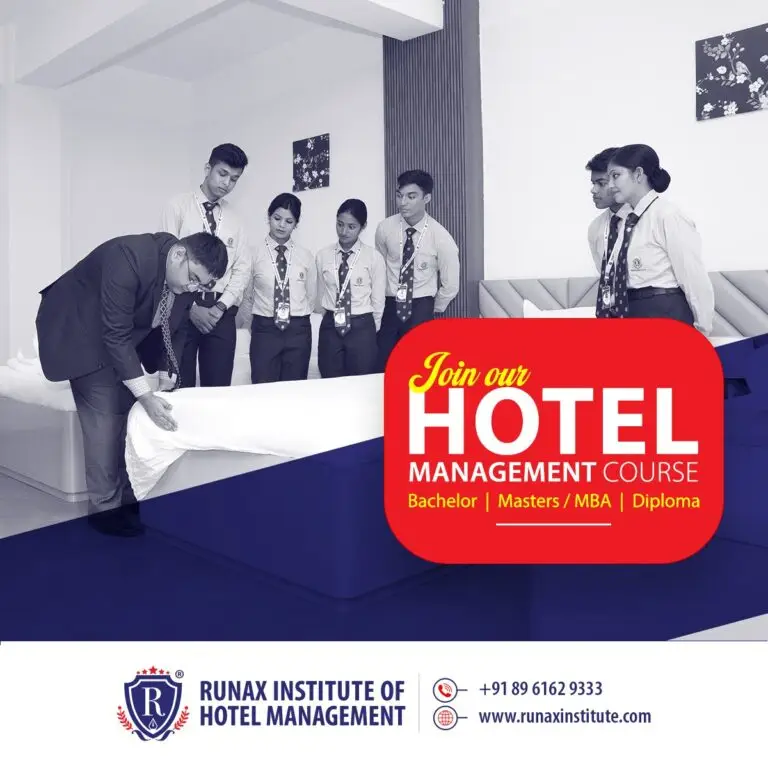 Hotel Management Course By Runax Institute